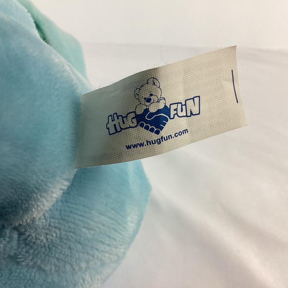 Hugfun Sleepy Prayer Bear 10" Plush Green Light Up Recites "Lay Me Down Sleep” - Picture 8 of 10